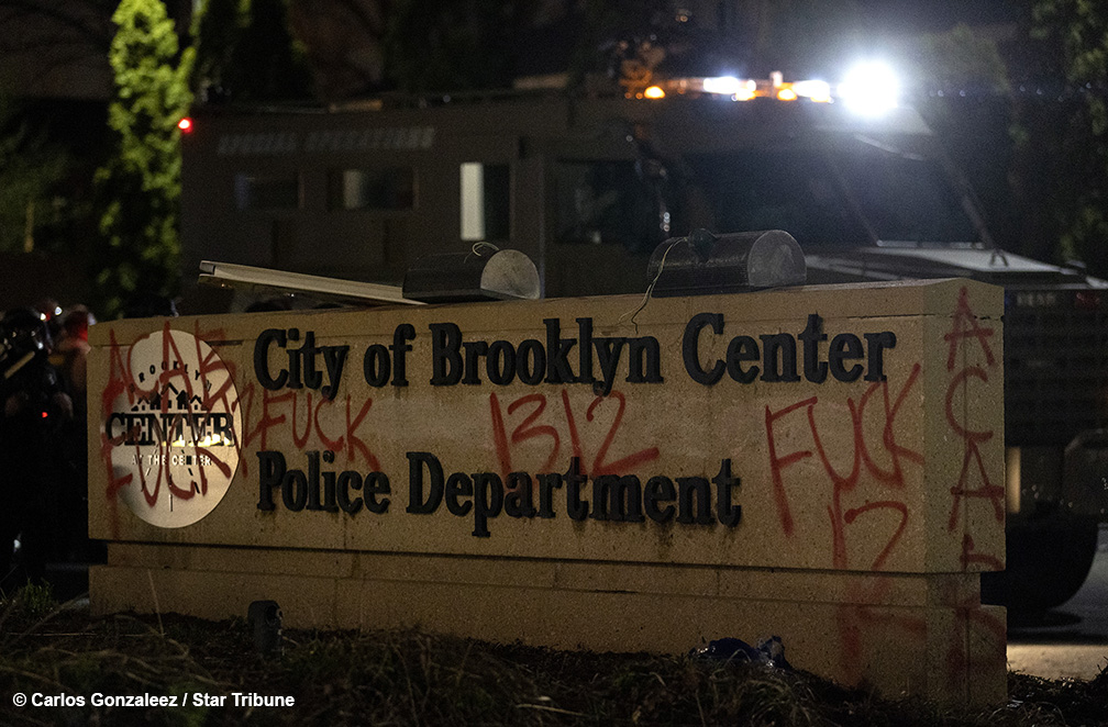 CarlosGphoto's tweet image. More images from the Brooklyn Center Minnesota police department.