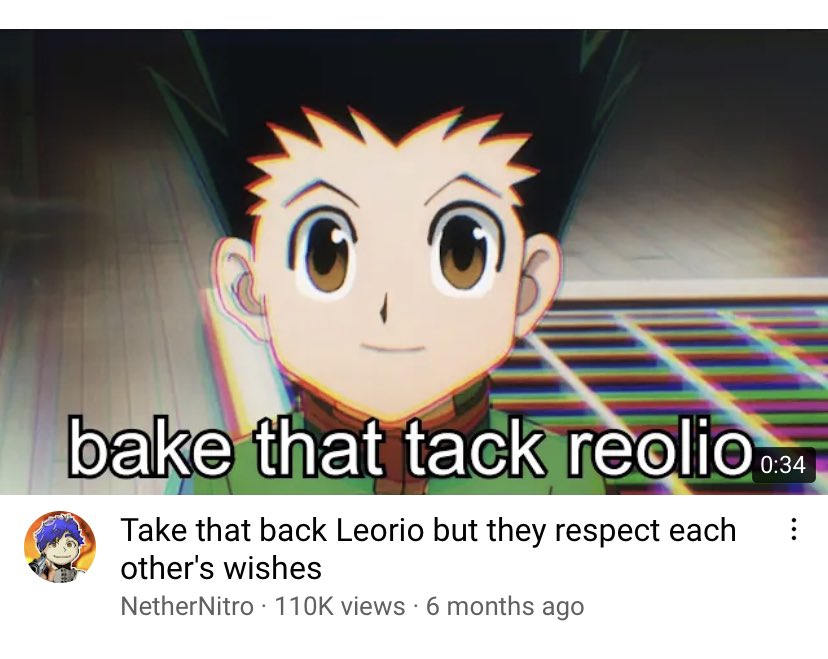 Take That Back Leorio