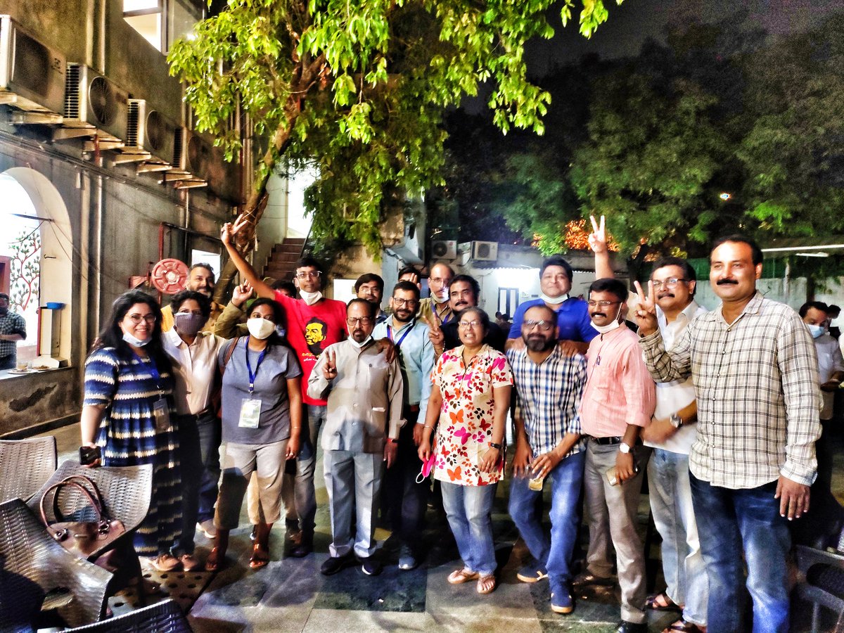 ANINDYAtimes's tweet photo. Some people told during election Press Club of "DELHI" is worst among India.Members give the answer that this is Press Club of "INDIA".Now we all elected members will work for more developements for PCI.#PressClubOfIndia #pcielection @PCIoriginal2021 @SwatiMathur06 @visually_kei https://t.co/a2b2VL36SW
