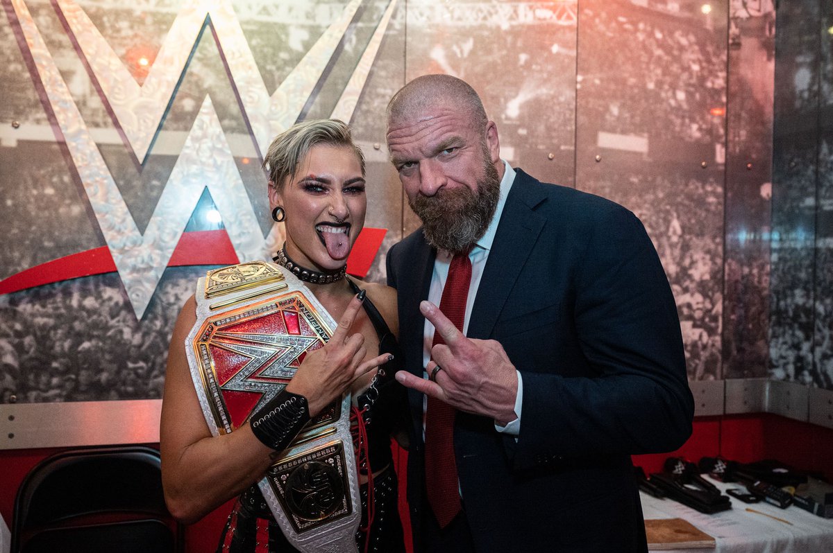 Triple H Congratulates New Champions From WrestleMania 37 Night 2