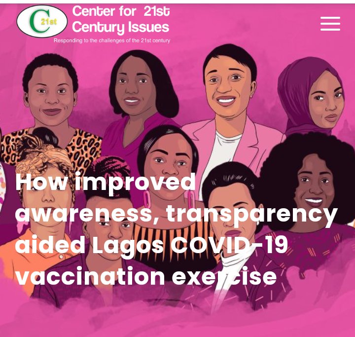 Centre for 21st Century Issues (@c21st_org) on Twitter photo Vaccines were given to people in an orderly and transparent manner, no beneficiary was asked to pay any amount of money for it and no beneficiary complained or reported being asked to pay. c21st.org/how-improved-a… <a href="/Oreoluwa_Finnih/">Oreoluwa</a> <a href="/gbemtak/">Gbemisola Akosa</a> <a href="/jidesanwoolu/">Babajide Sanwo-Olu</a> <a href="/Mr_JAGs/">Jubril A. Gawat</a> <a href="/LSMOH/">LSMOH</a> <a href="/NphcdaNG/">NPHCDA</a> Vaccines were given to people in an orderly and transparent manner, no beneficiary was asked to pay any amount of money for it and no beneficiary complained or reported being asked to pay. c21st.org/how-improved-a… <a href="/Oreoluwa_Finnih/">Oreoluwa</a> <a href="/gbemtak/">Gbemisola Akosa</a> <a href="/jidesanwoolu/">Babajide Sanwo-Olu</a> <a href="/Mr_JAGs/">Jubril A. Gawat</a> <a href="/LSMOH/">LSMOH</a> <a href="/NphcdaNG/">NPHCDA</a>