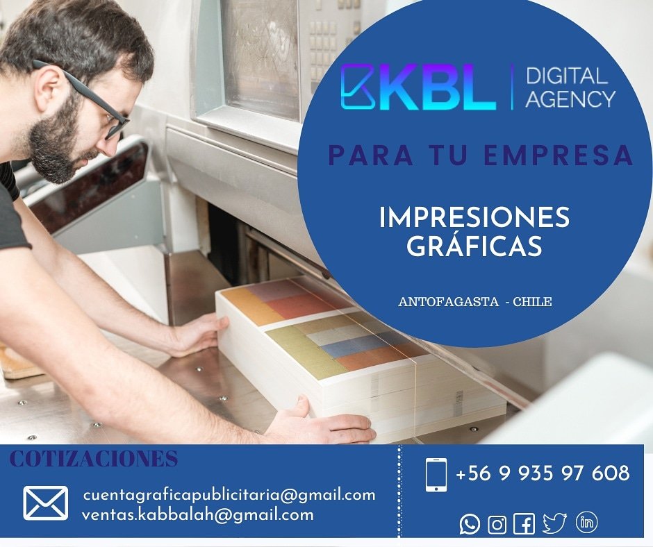 AgencyKbl's tweet photo. Ofrecemos todo tipo de servicios gráficos: adhesivos, letreros: 📲 cuentagraficapublicitaria@gmail.com

#antofagasta #calama #mejillones #señaletica #letrerospersonalizados #letreros #adhesivos #pendones #cenefas #grabadolaser #chile #santiago #grafica  #impresiones #Lunes https://t.co/X0A5VnhPrh