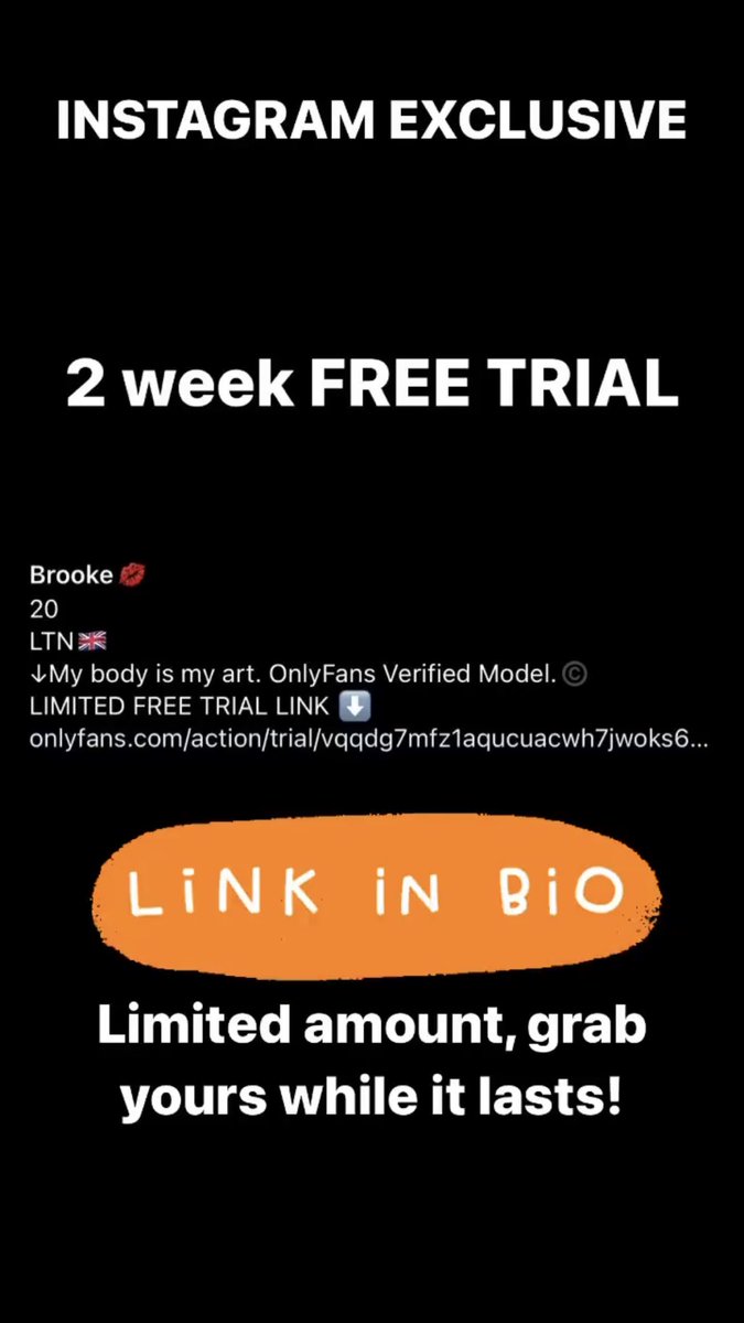 Onlyfans free trail