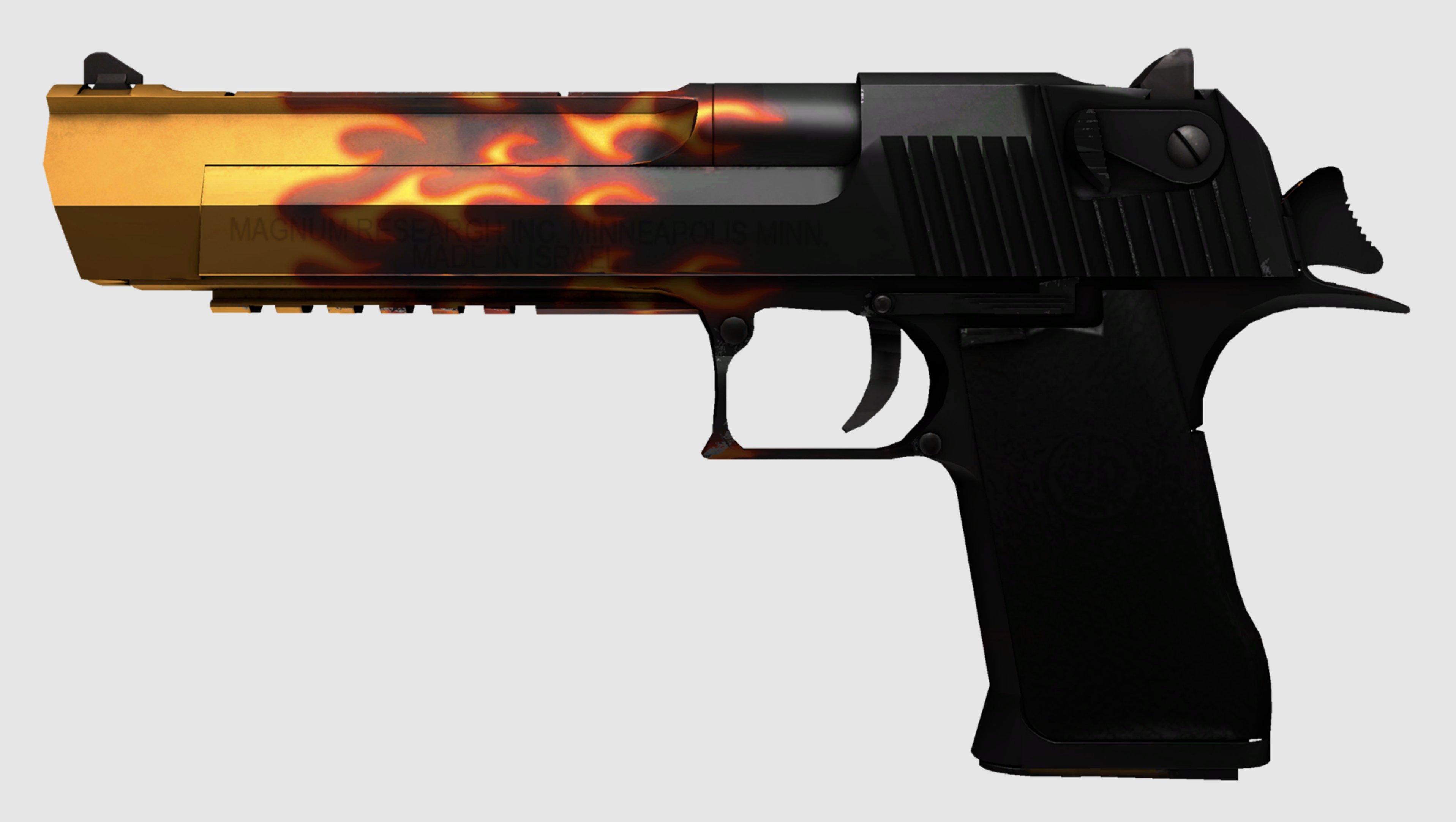 Desert Eagle CS go пламя