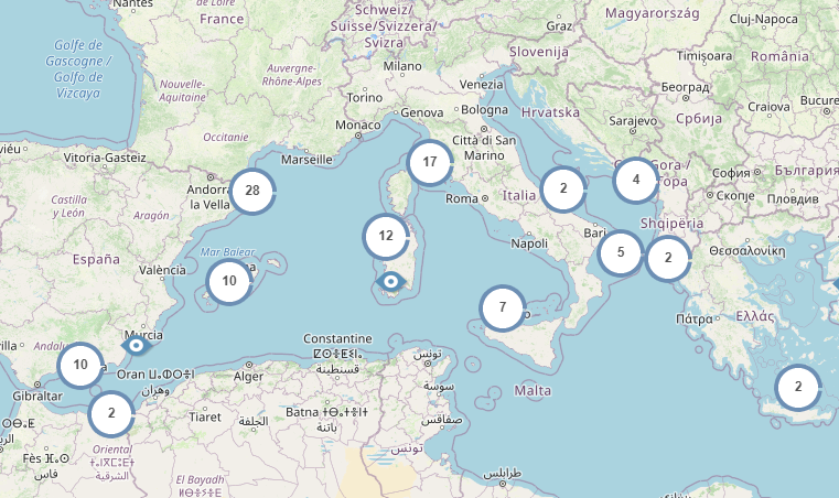 #Oceandeserts have been rapidly growing for the past 50 years due to #climatechange, overfishing and pollution. They’re often found close to places with large amounts of polluted water and have a great impact in the associated fauna.

📷 Localized ocean deserts in <a href="/obsdelmar/">Observadores del Mar</a>