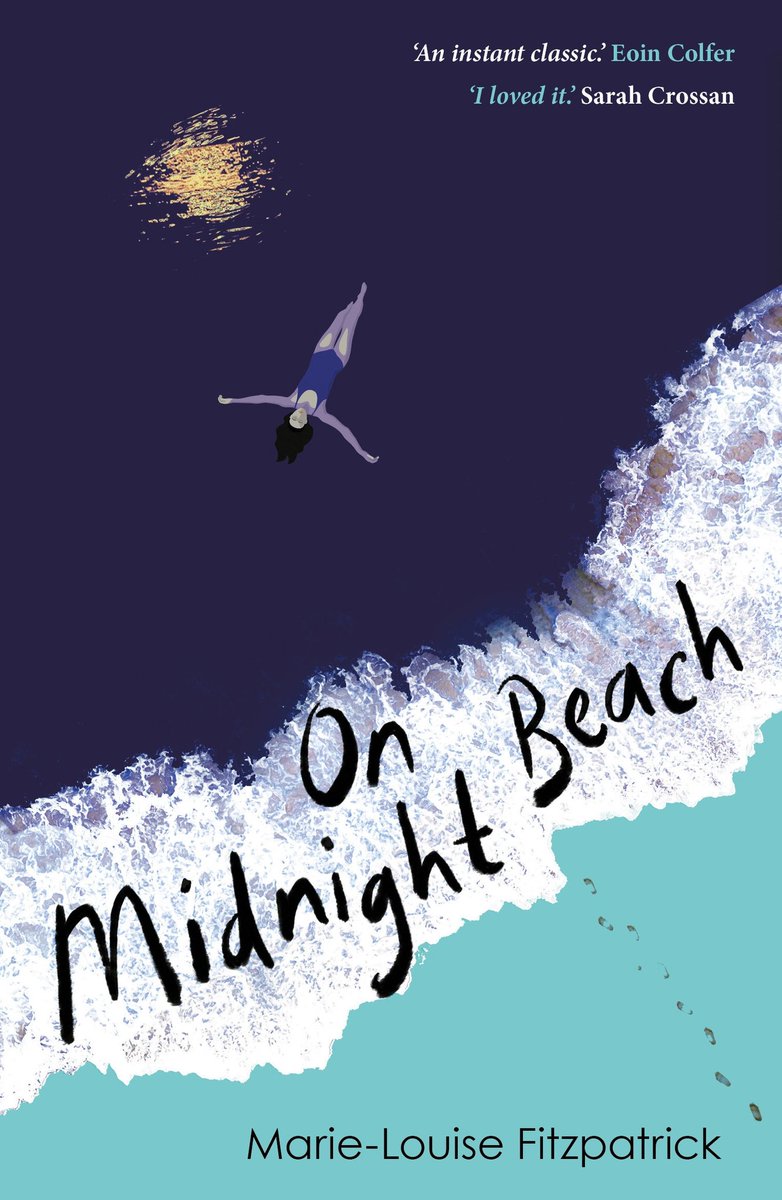 Day 12 of the  #ReadIrishWomenChallenge2021: a book set in a place you'd love to visitOn Midnight Beach by  @Marielouisefit1A retelling of Irish mythology, Emer, Fee, Kit and Dog Cullen befriend a dolphin in Carraig Cove and sneak down to visit it every midnight (YA)