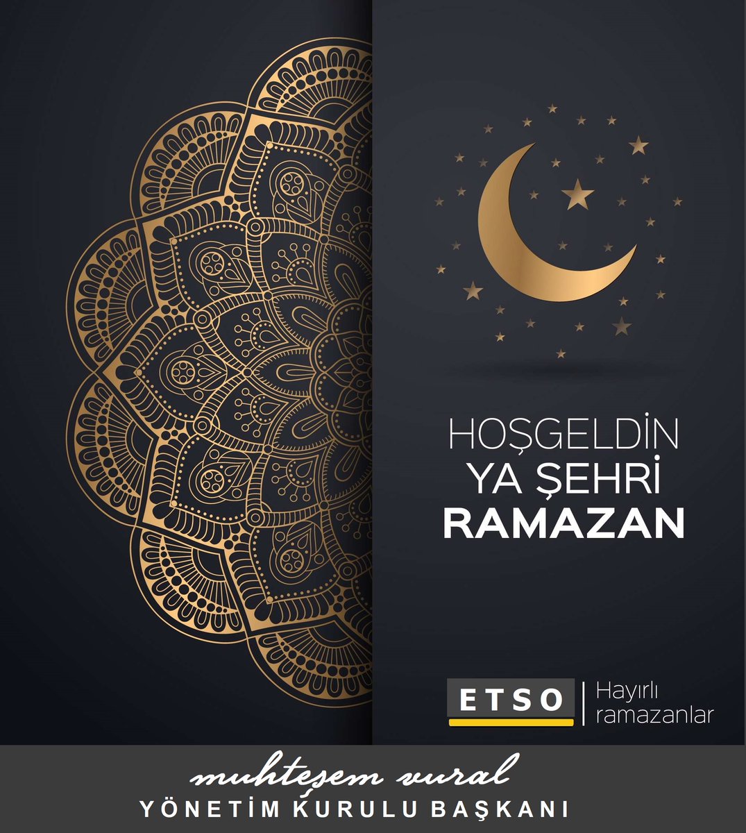 Tüm insanlığı kuşatan Ramazan ayının, milletimizin birlik ve beraberliğinin kuvvetlenmesine, insanlık için bereket, barış, huzur getirmesini temenni eder, başta çok değerli üyelerimiz ve Erzin'li hemşehrilerimiz olmak üzere tüm İslam aleminin Ramazan-ı Şerif'ini kutlarız.