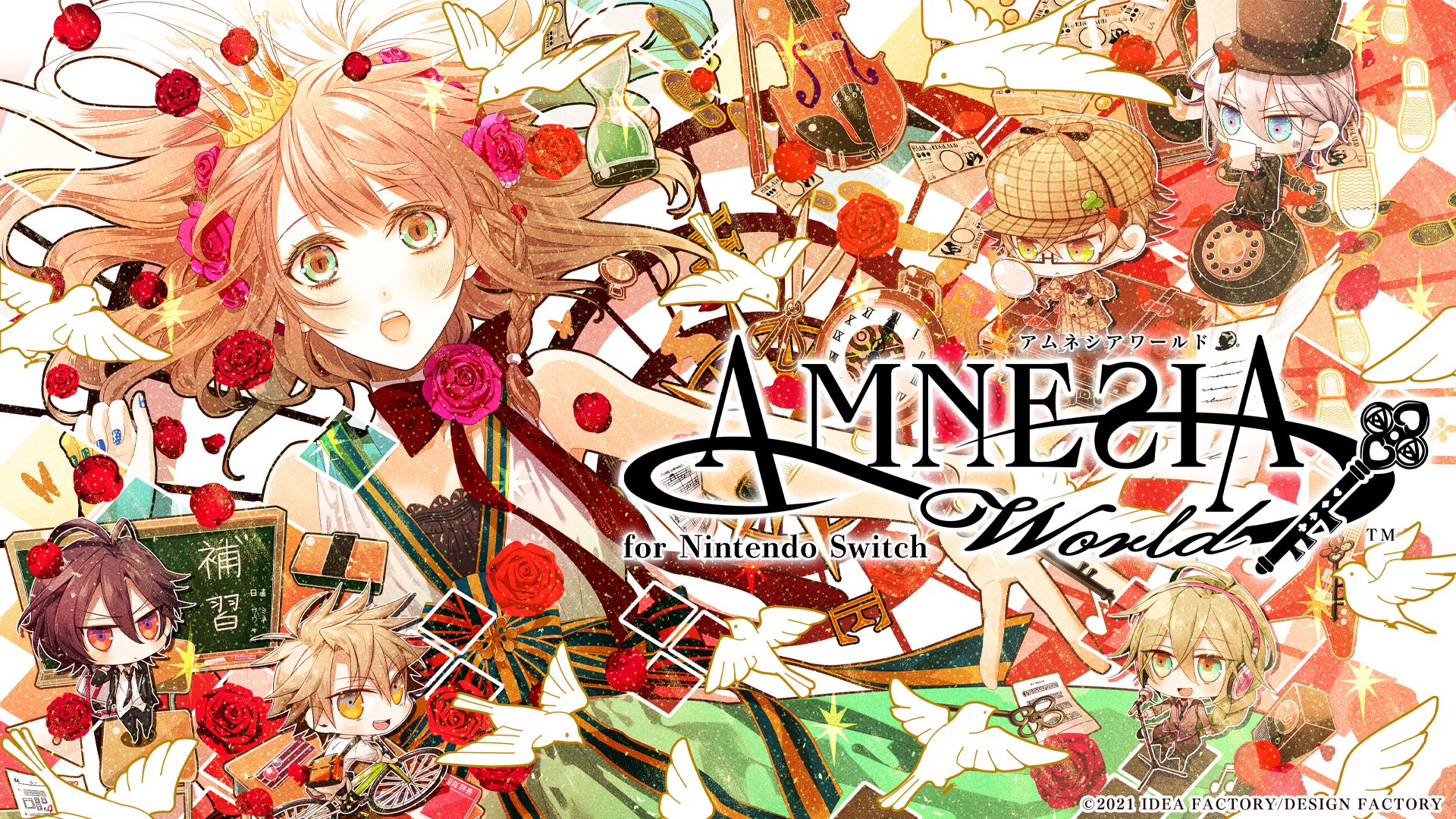 公式 オトメイト 本日よりご予約開始 Amnesia World For Nintendo Switch 21年8月19日発売予定 T Co B5my6ypudb 出演 メインキャラクター 柿原徹也 谷山紀章 石田彰 日野聡 宮田幸季 扉の向こう 可能性の入り口へ