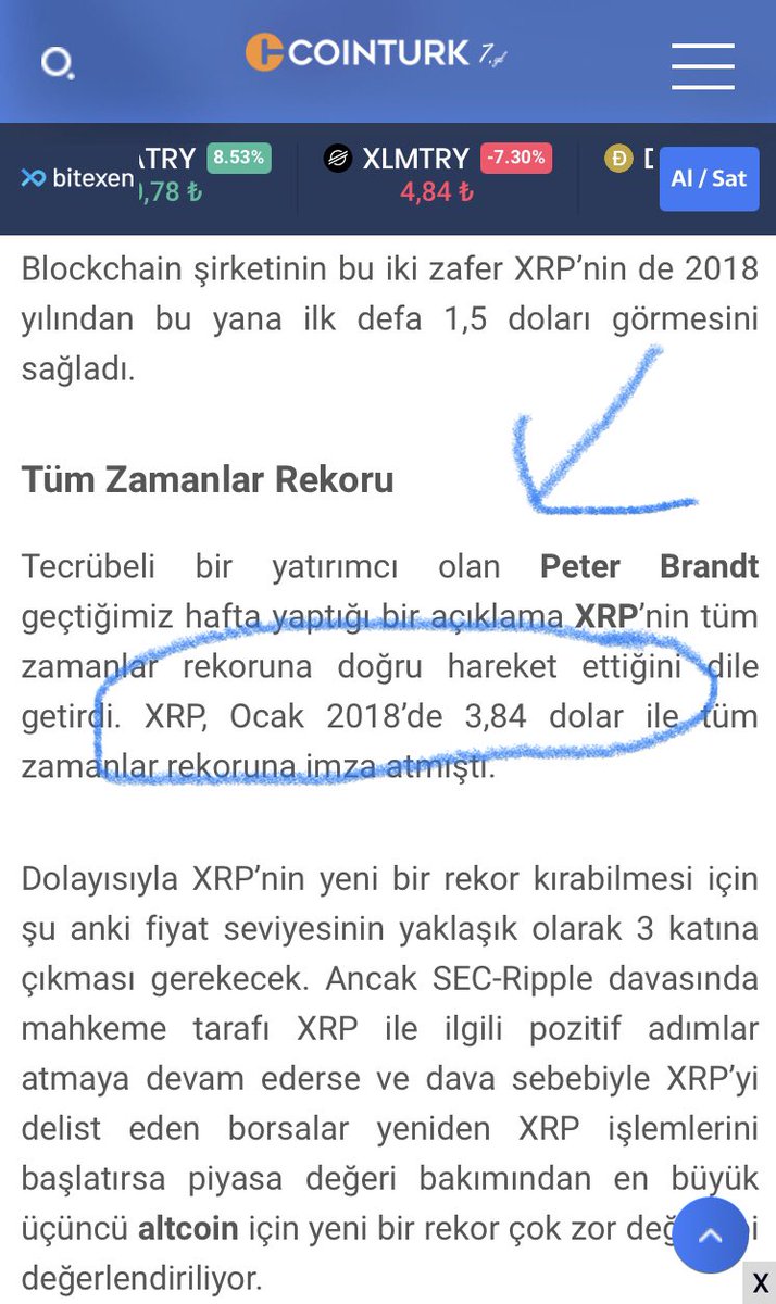 ilkerkaynar4's tweet photo. Son zamanlarda aldığı destek ve mahkeme kararlarıyla Orta vadede #XRP #Ripple 3,5$ seviyelerine gelmesi hayal değil..!
yatırım tavsiyesi değildir..#cointurk https://t.co/dsyxjEvoMD
