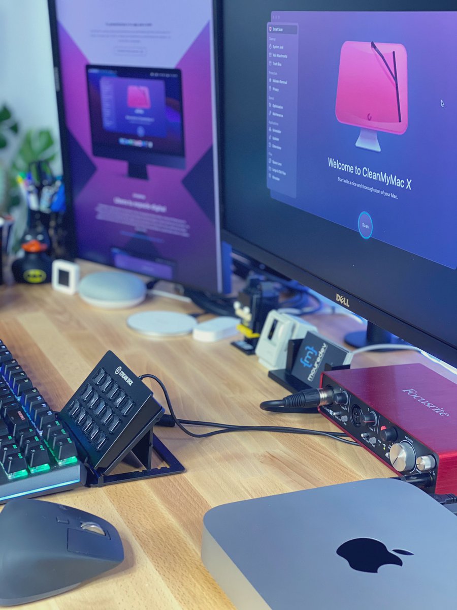 MoureDev's tweet photo. 🟣 Sorteo licencia anual CleanMyMac X!

@MacPaw quiere colaborar con nuestra comunidad regalando @cleanmymac. Ahora optimizado para Big Sur y chips M1 🙌🏼

1️⃣ Sígueme: @MoureDev 
2️⃣ Haz Retweet

🛒 Cupón descuento: https://t.co/aerPvBUsqN

🗓 Puedes participar hasta el Jueves 15 https://t.co/GmUXWK9NBZ