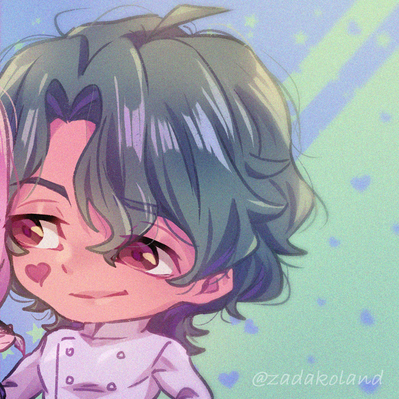 zadakoland's tweet photo. Vuelvo con los #match ♡
#SKTheInfinity #Kaoru #Cherry #cherryblossom #Joe #Kojiro #Ainosuke #Adam #Tadashi #tadashikikuchi #Fanart #Chibi #matching #Icon #Anime https://t.co/6yzIDGHomZ