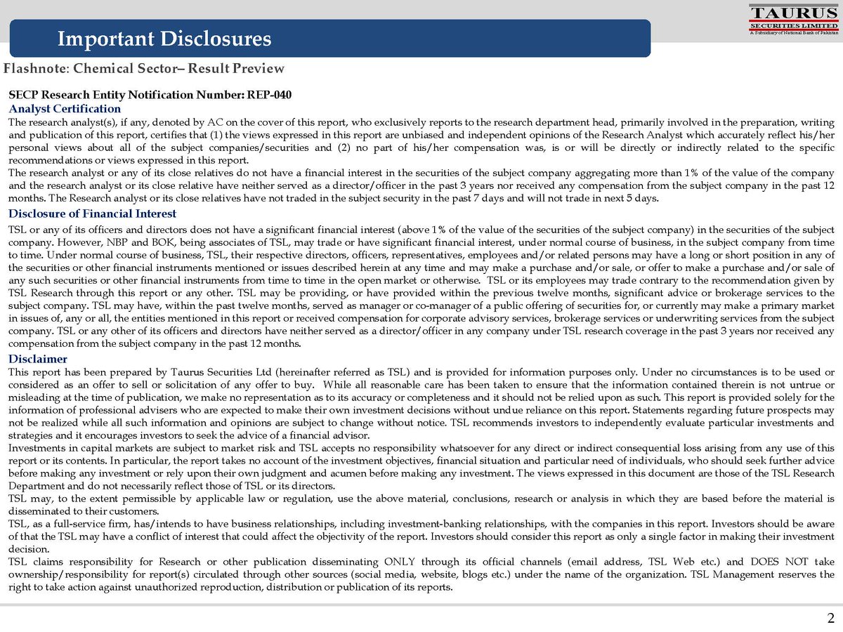 TSL_Research's tweet image. #FLASHNOTE #ResultPreview

#EPCL: 1QCY21 EPS expected at PKR 4.27 (PAT: PKR 3.88Bn)

#Chemical #PSX #EmergingMarkets