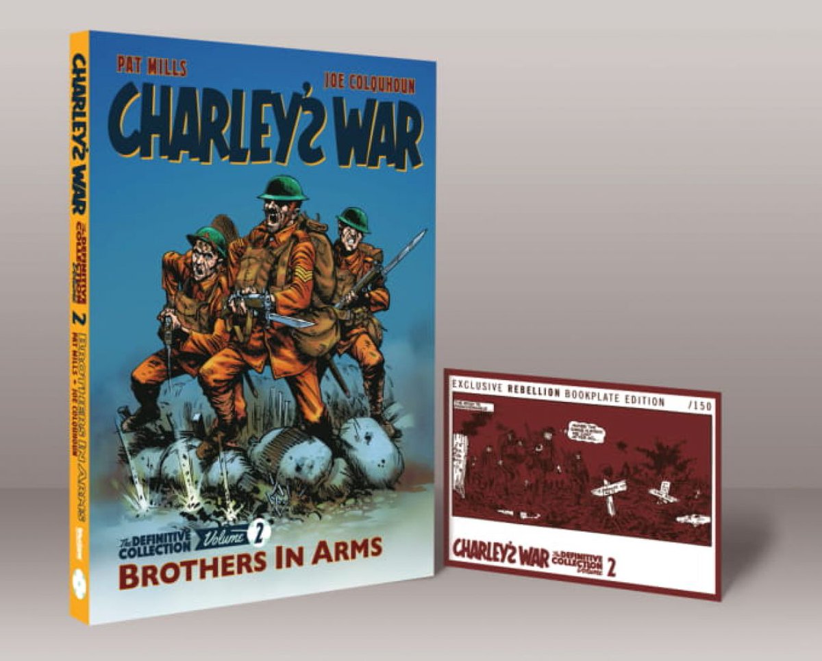 richardandsheaf's tweet photo. My guide to the long &amp; complicated history of collecting 'Charley's War' by @PatMillsComics &amp; #JoeColquhoun - @britcomics versions and others too
https://t.co/tboYuPdbVH https://t.co/K6pIAVZCmI
