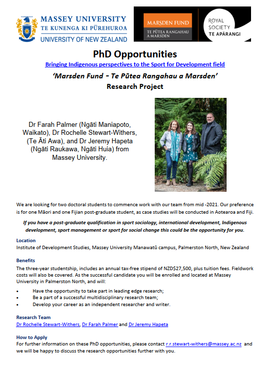 Friends - please share this exciting PhD opportunity x 2 :-)