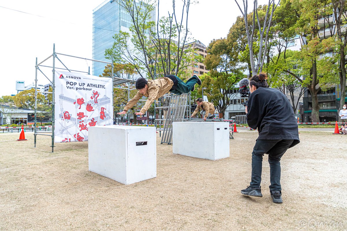 Qman's tweet photo. #ASNOVA x #SPEMON
十数年前、久屋大通公園でパルクールを撮り始めた時にはここがこんな風になるとは思ってなかったし、ナゴヤのトレーサーが大手を振ってイベントの主役を張れる日が来るなんて…まぁちょっとは信じてたけどやっぱ感慨深いね。
@spemonparkour
@FabCafe_Nagoya
#parkour
#パルクール https://t.co/G9AjofY4S7