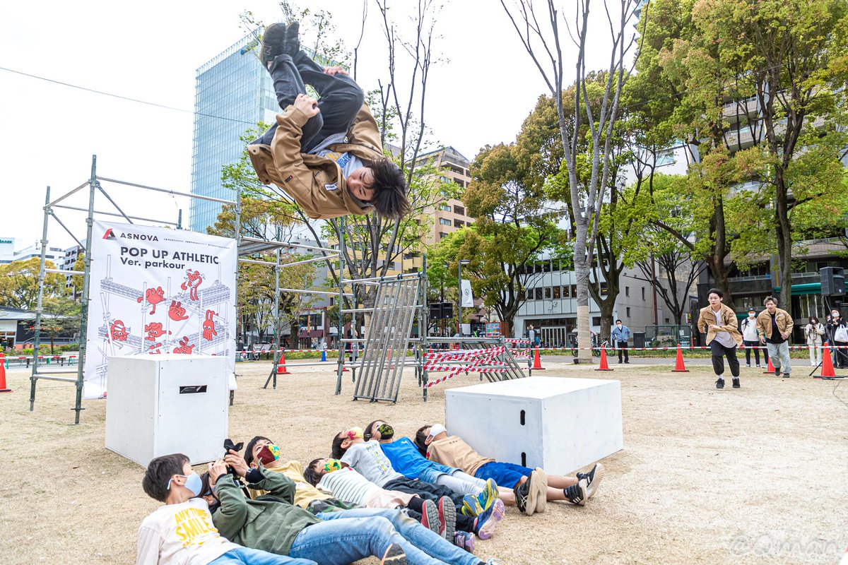 Qman's tweet photo. #ASNOVA x #SPEMON
十数年前、久屋大通公園でパルクールを撮り始めた時にはここがこんな風になるとは思ってなかったし、ナゴヤのトレーサーが大手を振ってイベントの主役を張れる日が来るなんて…まぁちょっとは信じてたけどやっぱ感慨深いね。
@spemonparkour
@FabCafe_Nagoya
#parkour
#パルクール https://t.co/G9AjofY4S7