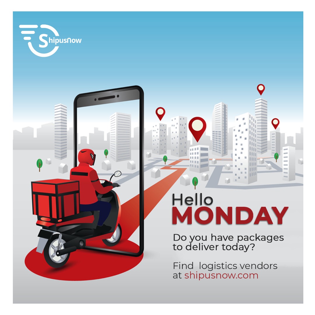 shipusnow's tweet photo. Happy new week to all our clients and supporter. You can rely on us for affordable and efficient delivery service this week. Find us at https://t.co/ipLHx2njf0 #nigerianentrepreneur ##babcockalumni #babcockstudents #blossomvendors #babcockuniversity #logisticsinlagos https://t.co/sYlWfUitnP