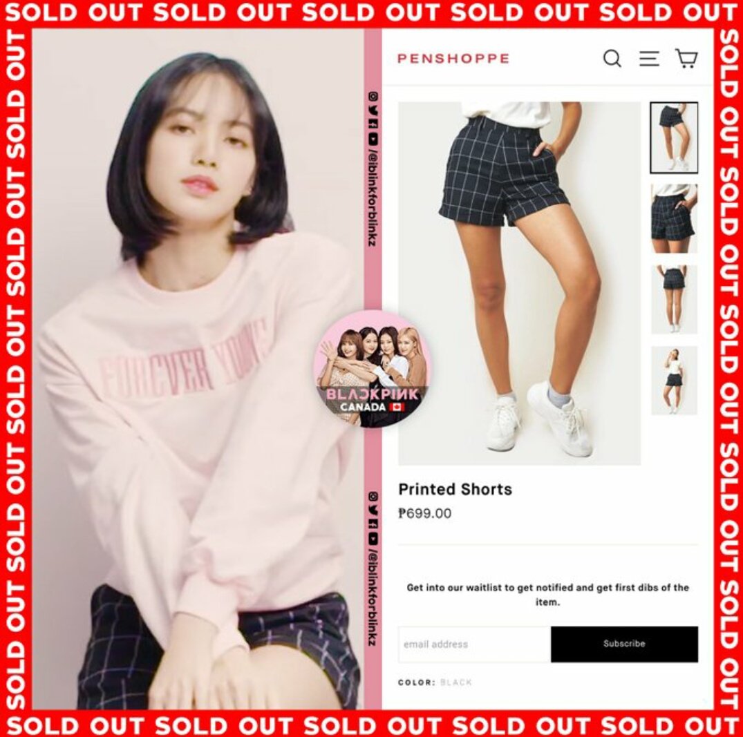 Lisa on X: The power of SOLD OUT QUEEN LISA👑💛 SOLD OUT items