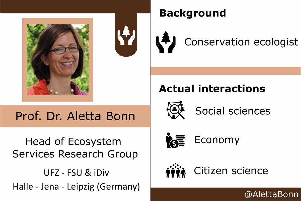 Website:  https://www.idiv.de/en/groups-and-people/core-groups/ecosystem-services.htmlTwitter:  @AlettaBonn