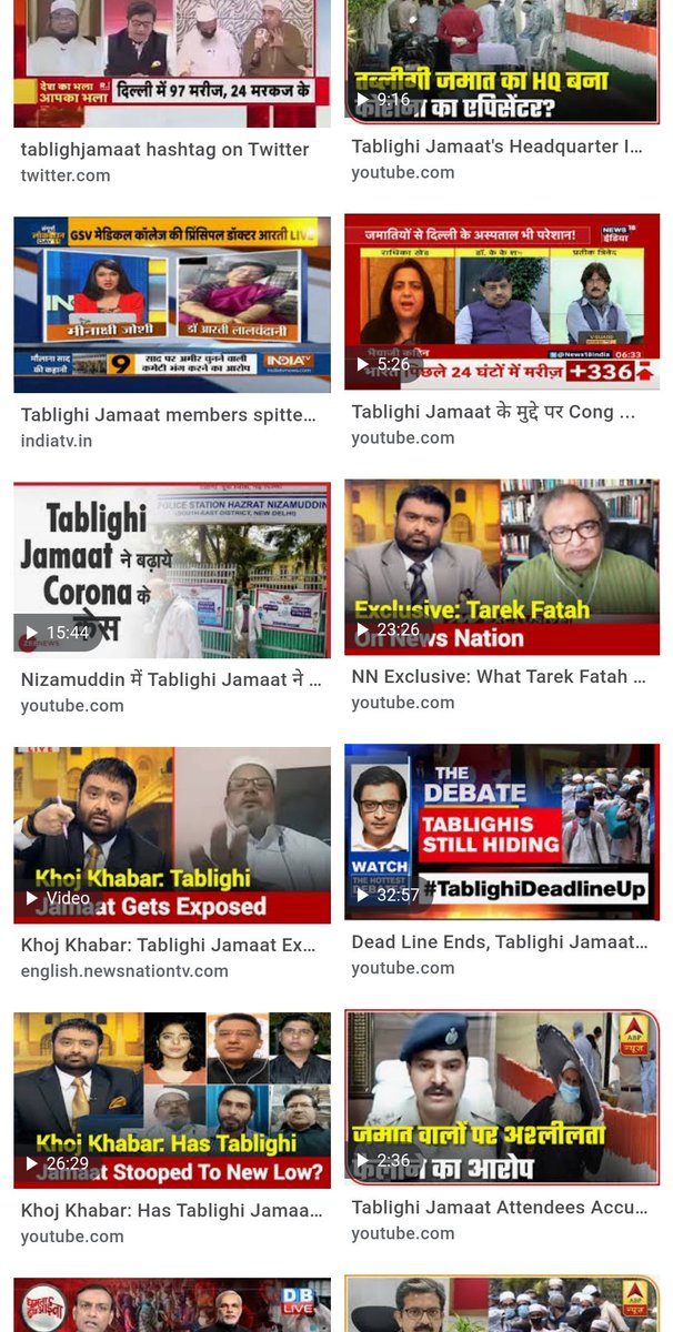 Just a sample How Indian Media covered Tablighi Jamaat when COVID was not a health emergency in India according to GOI.