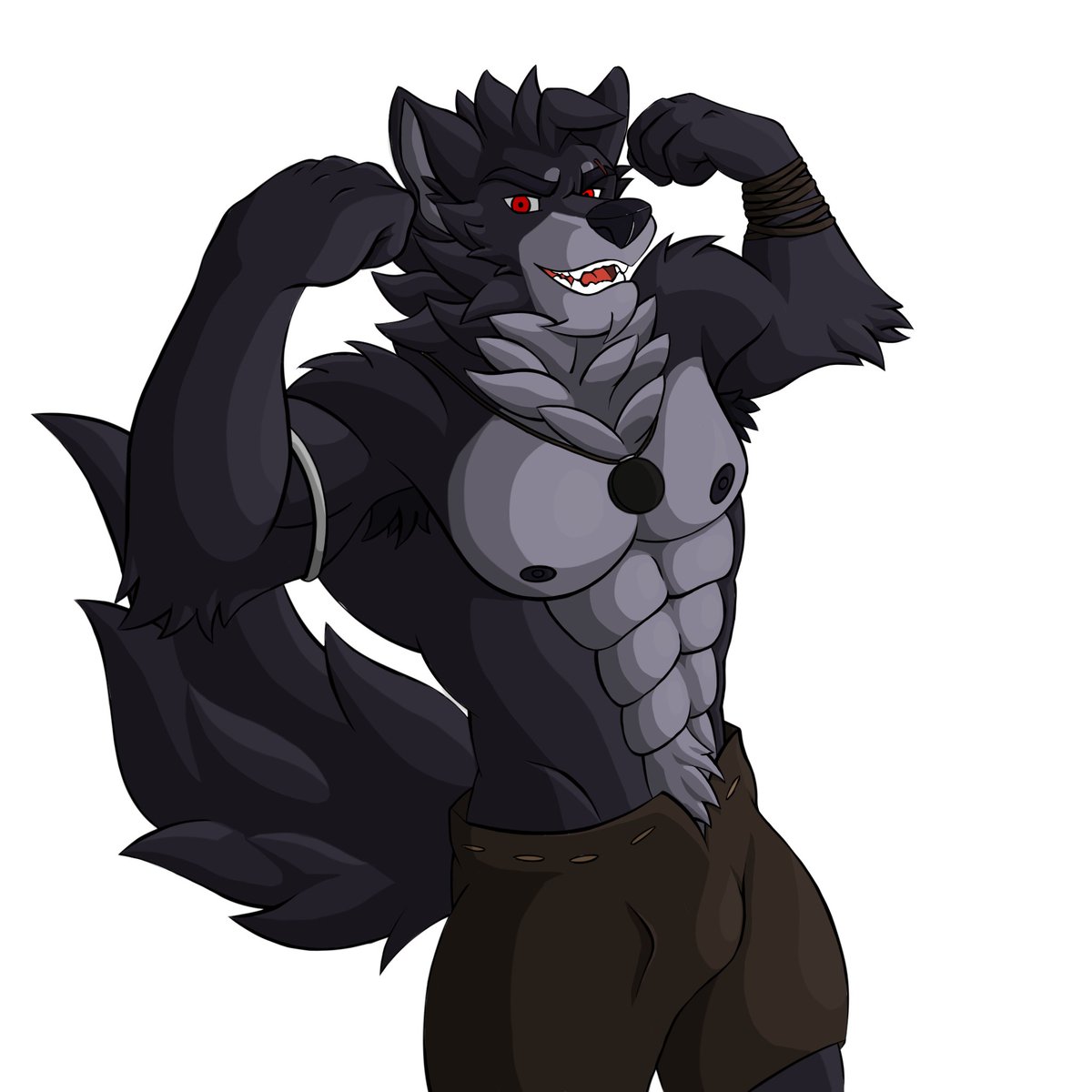 Quickk Looks Like Vulgor Wanted To Show Off His Muscles Too I Tried Out Some More Dynamic Lighting For This One Character Designed By Kael Tiger From Far Beyond The World