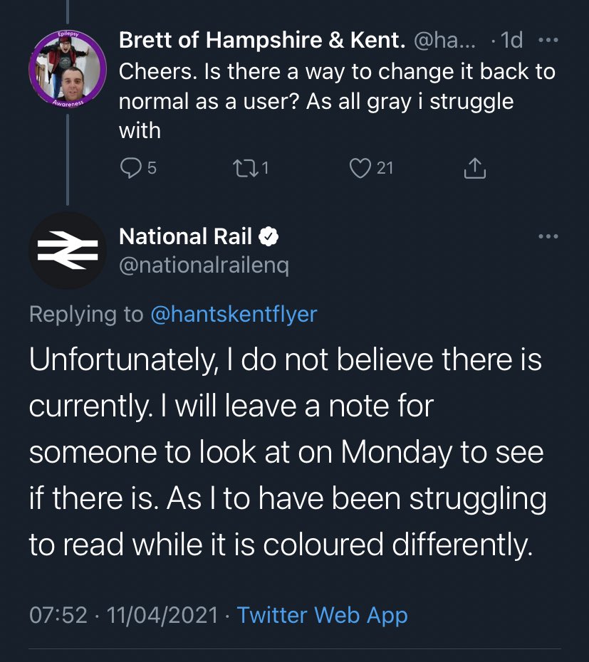 As a mark of respect for Prince Philip, National Rail have made their employees unable to read the National Rail timetable