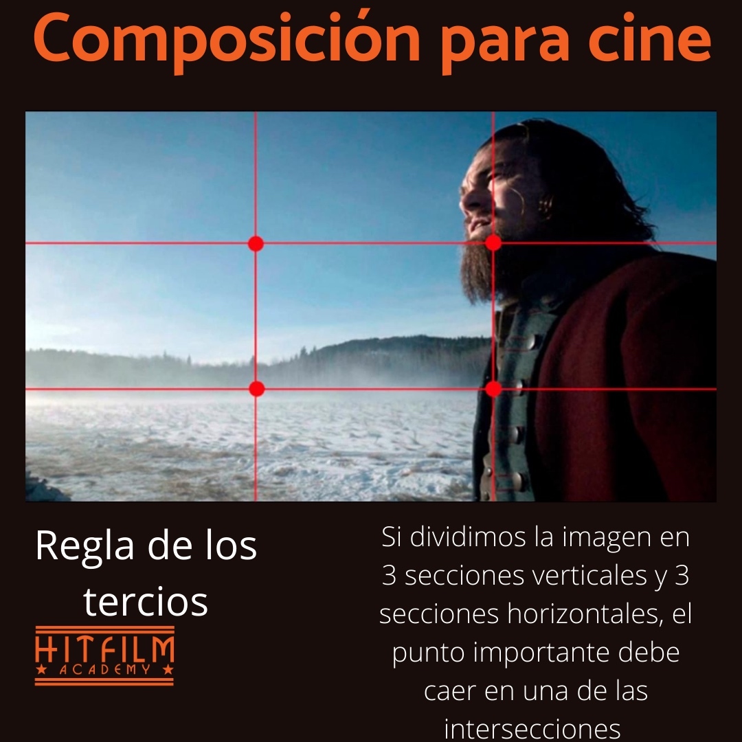 hitfilmacademy's tweet photo. Regla de los tercios: Si dividimos nuestra imagen en tres secciones verticales y tres secciones horizontales, el punto de importancia debe estar en una de las intersecciones. 

.
.
.
.⁠
.⁠
#escueladecine #aprenderodando #vivetuhit https://t.co/8CQjkv4LWY