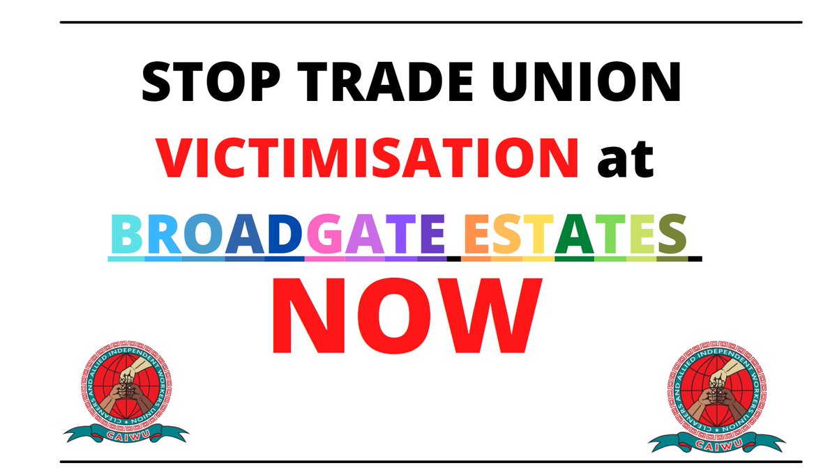 🔴🧹🔥 We denounce the victimization on union grounds of our members by @JPCCleaning @SamsicUk  at <a href="/BroadgateLondon/">Broadgate London</a>.An attack specifically aimed at those workers,for having diligently raised concerns about a disregard of #COVID Health &amp; Safety <a href="/BritishLandPLC/">British Land PLC</a> <a href="/SimonGCarter/">Simon Carter</a> <a href="/FT/">Financial Times</a>