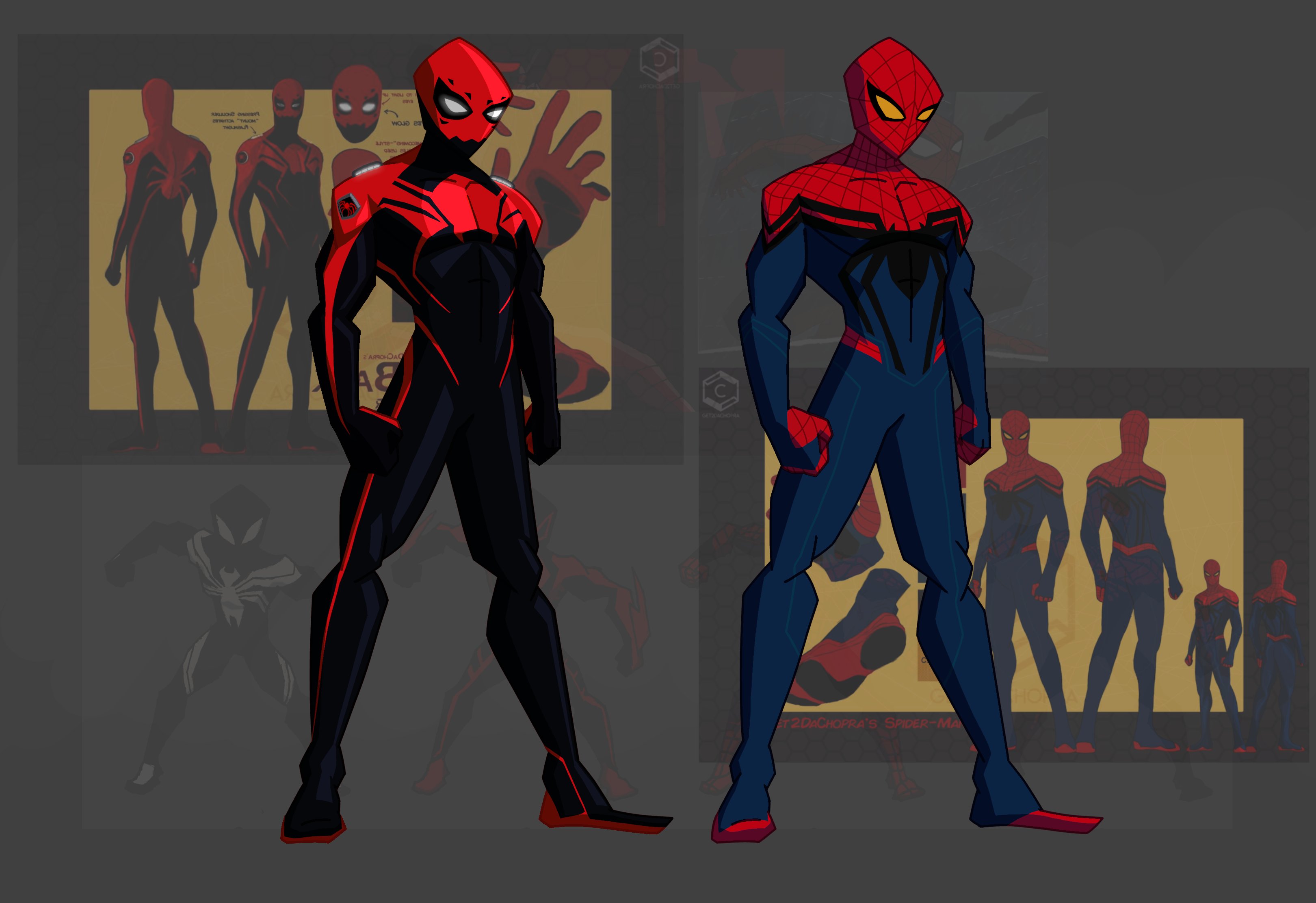 Spider-Man: Suit Factory by Scrillrock