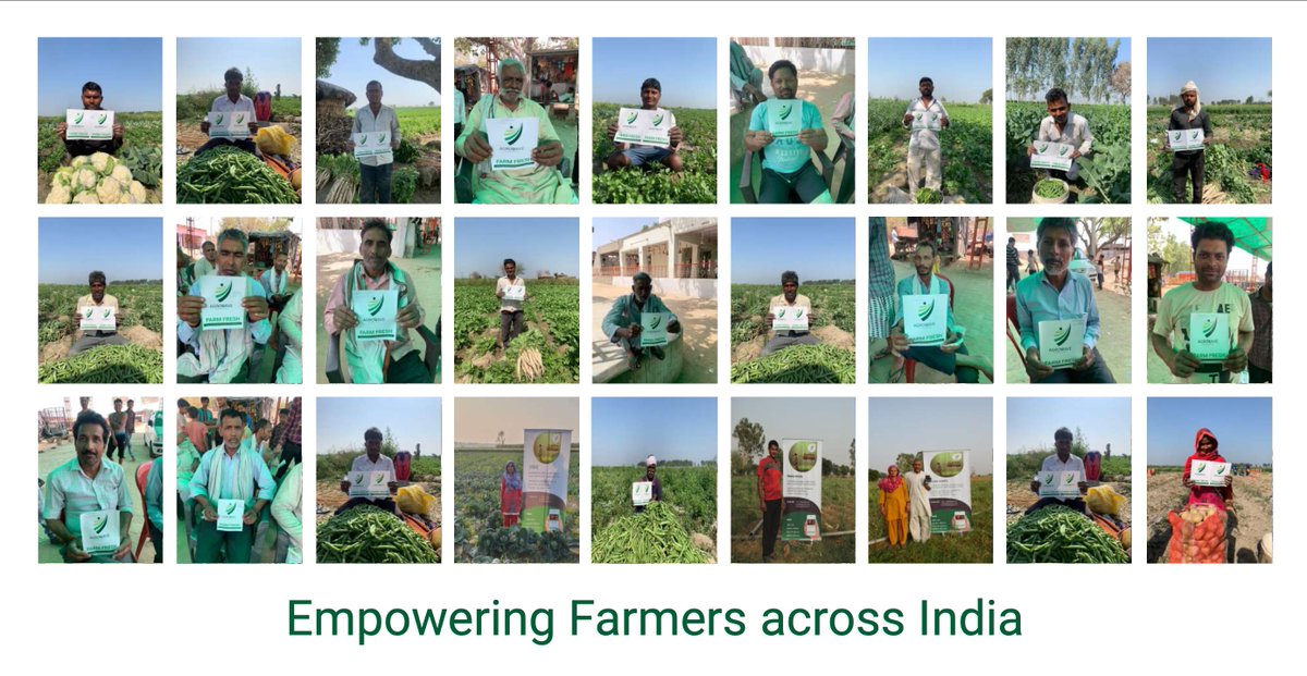 agro_wave's tweet photo. Some of our active farmers at our MPS(s). Our ground team has been working very hard to build trust with the farmers by working closely with them and procuring their produce regularly.

Building supply driven farm-to-business model for millions of farmers! https://t.co/fUhsi7Ue76