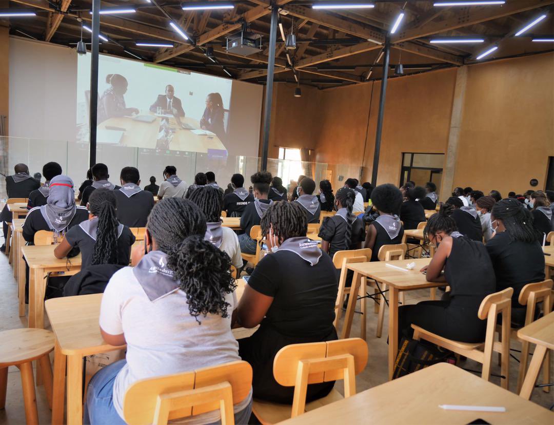 RICA_Rwanda's tweet photo. On April 9, RICA and ALU communities remembered  the victims of the 1994 Genocide against Tutsi, where Dr. Jean Damascene Gasanabo from CNLG explained the ideology, preparation, execution, and denial of the 1994 Genocide against Tutsi. #Kwibuka27 https://t.co/1fL72AybGr