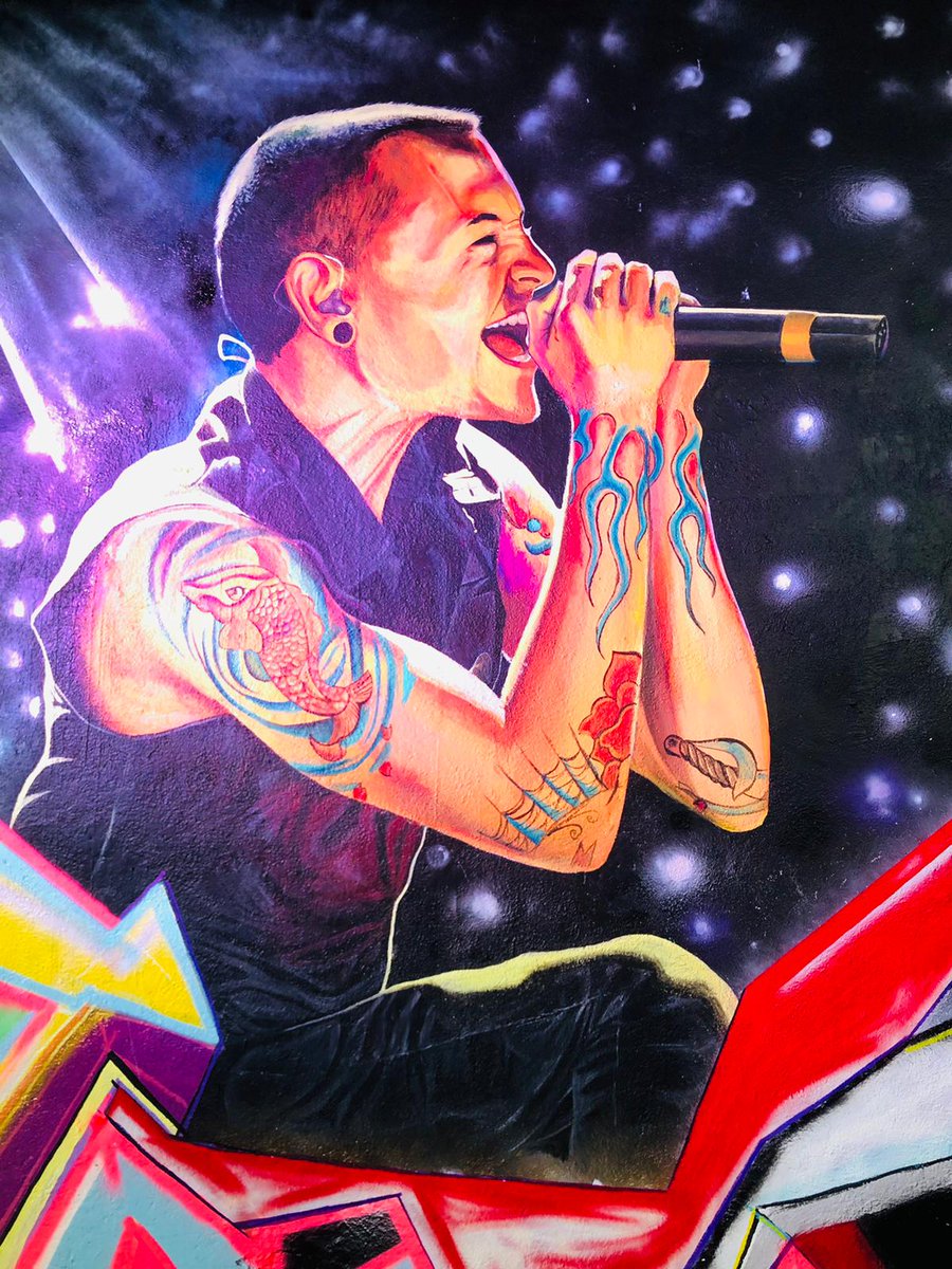 Aravind Ramaswami Chester Bennington Wall Mural Unveiled In Chennai India Yesterday Finally The Dream Came True This Marks The Third Mural In The Country Cheers To All Who Supported Aravind Ramaswami Chester Bennington Wall Mural Unveiled In Chennai India Yesterday Finally The Dream Came True This Marks The Third Mural In The Country Cheers To All Who Supported