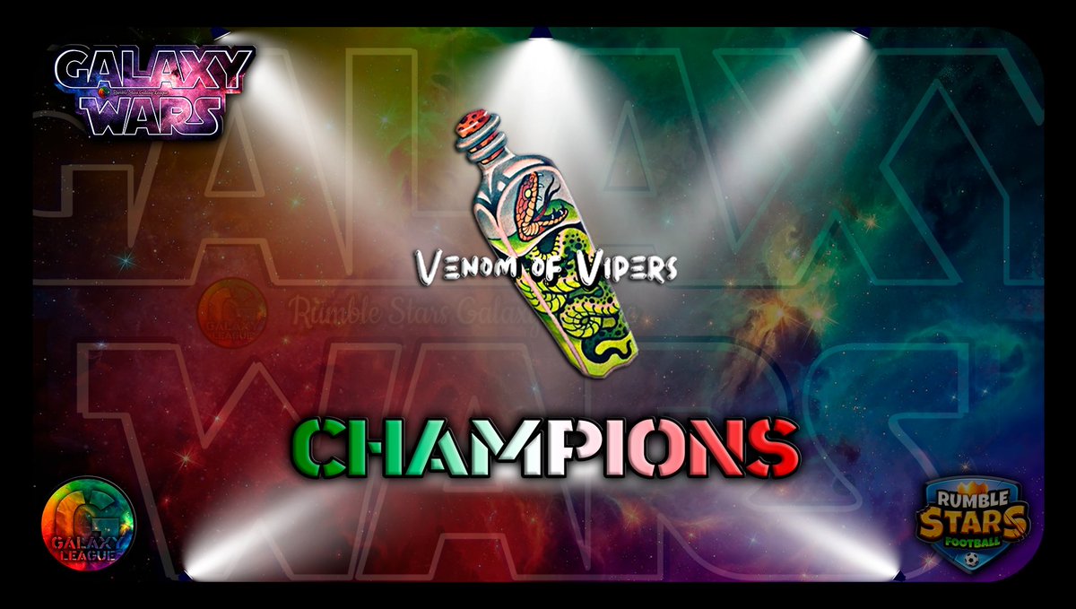 ¡HABEMUS CAMPEÓN!

Venom of Vipers se alza campeón de la segunda edición de la Galaxy Wars tras derrotar a Show de Bola en la final 🍕🍝🕵🏻‍♂️🪕
