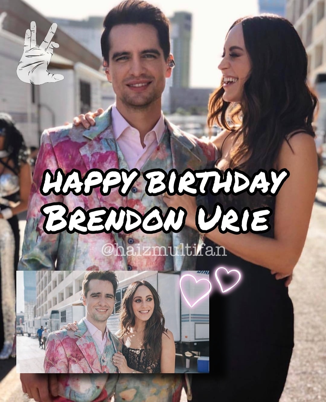  happy birthday Brendon Urie !  