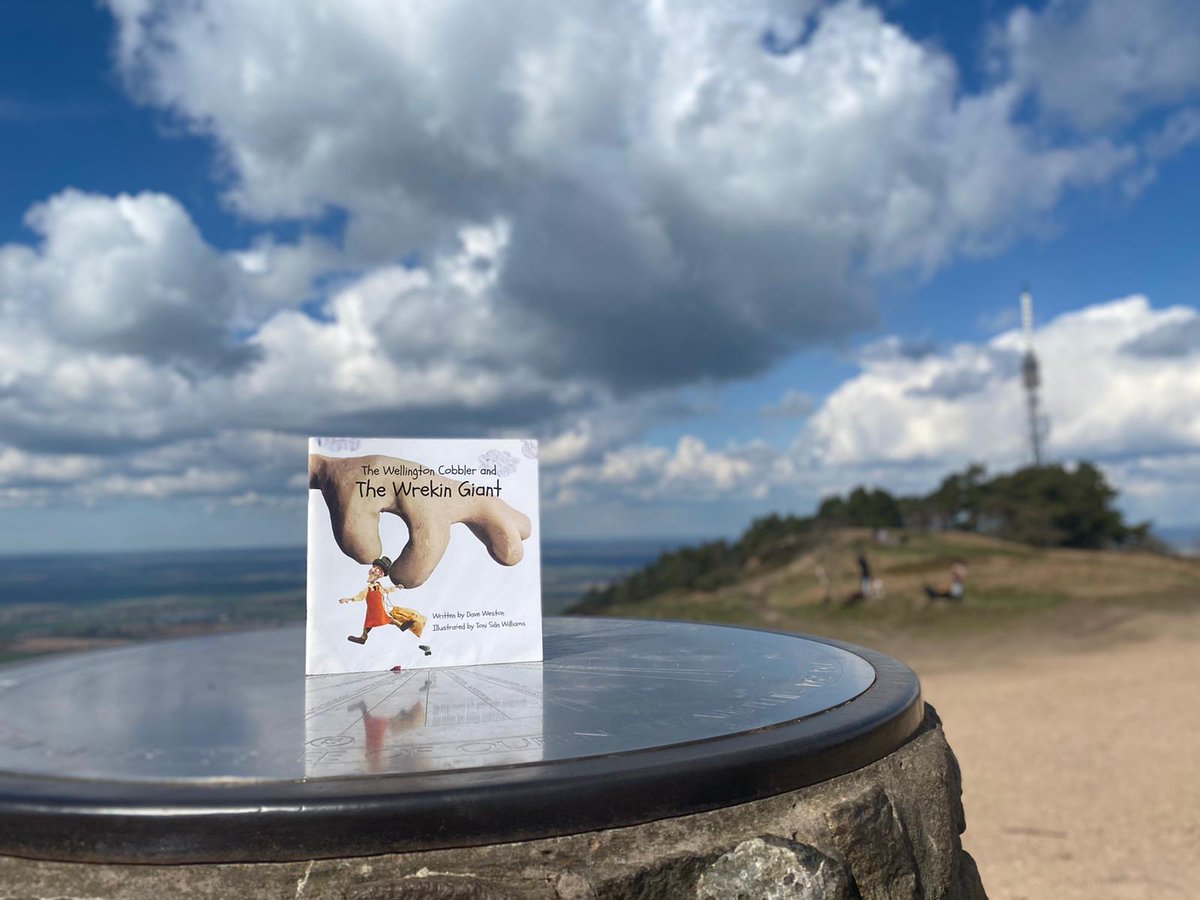 The Wrekin Giant storybook was on top of the #Wrekin yesterday - today its covered in snow!!! Many thanks to <a href="/Toni_S_Williams/">Toni Sian Williams</a> for the great photos.