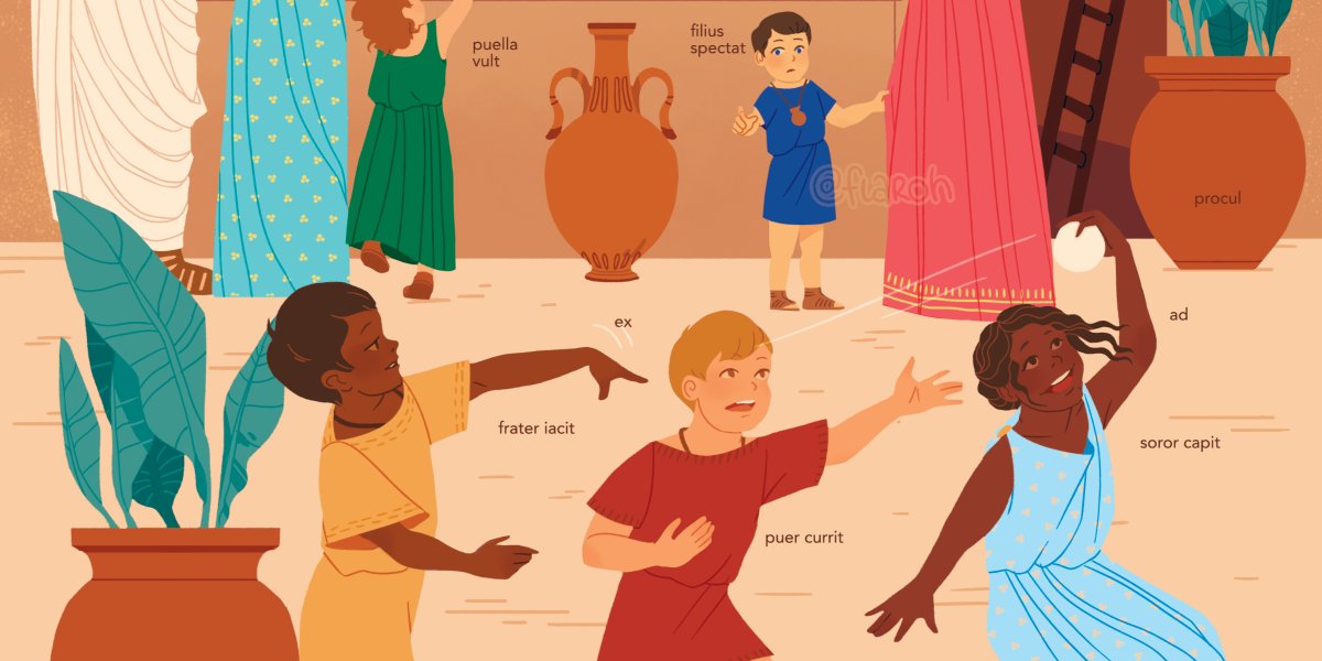 Just another day at the Mercatus Romanus 🏃🏺⚖️ 

This Latin vocab poster was commissioned for a private client's classroom. I just love creating these everyday Roman scenes! #LatinTeach