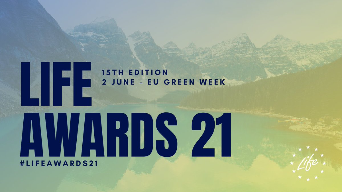 Things you know about the #LIFEAwards21 👇

✅ It's the 15th Edition
✅ Happening during #EUGreenWeek
✅ Awards the best #LIFEprojects in 3️⃣ categories

Things you don't know ❌

The finalists! 👀🏆

What are you waiting for? Check them out 👉 europa.eu/!Rw79Px