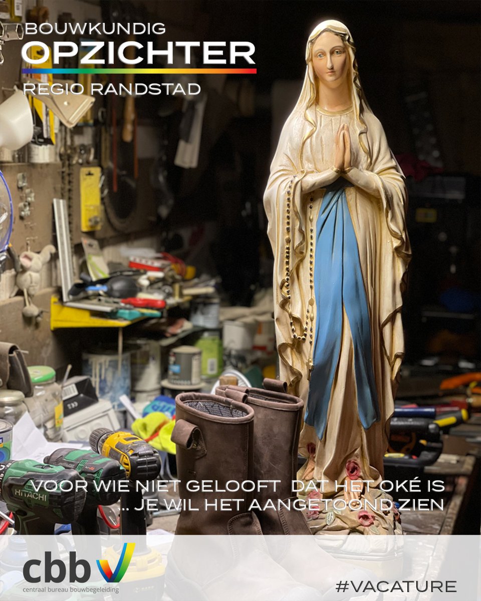 Met mooie werken in het vooruitzicht zijn we druk doende met het versterken van ons team. Daar kunnen we jouw hulp bij gebruiken.

Naar CBB: bit.ly/3fTivVy #vacature #opzichter #toezicht