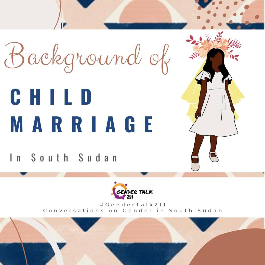 Hello  #SSOT, my name is  @RiakViola1984 and I will be curating this week on child marriage. My focus for the next four days will be on background, causes, consequences ,effects, key strategies, recommendations and interventions. Today I will focus on background and overview.