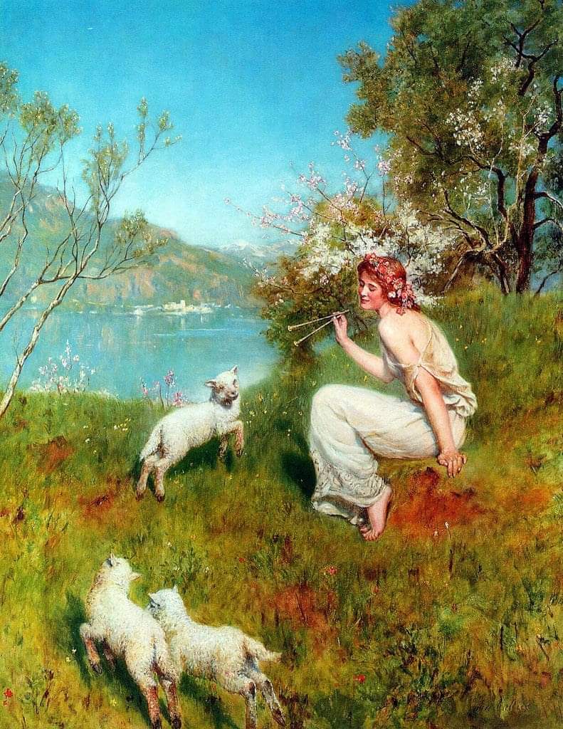 John Maller Collier
"Spring"