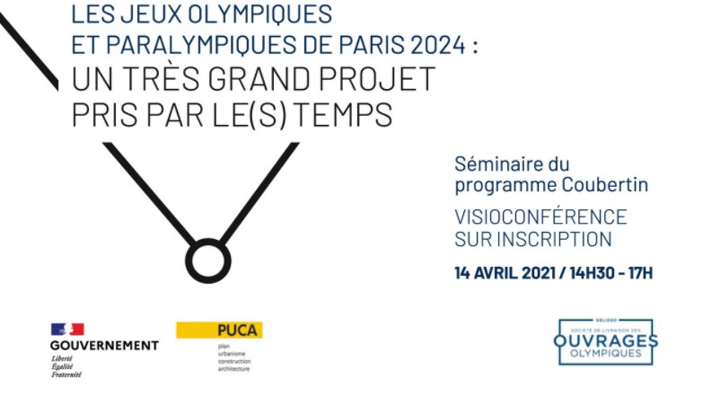 📅 J-2 : Comment réaliser un projet d'aménagement d'ampleur dans des délais limités ? C'est le défi que nous relevons avec les #OuvragesOlympiques pour les #JOP2024

RDV mercredi en compagnie de <a href="/Ferrand_N/">Nicolas Ferrand</a> et @popsu_puca de 14h30 à 17h. Inscrivez-vous 👇 

bit.ly/2PJx82P