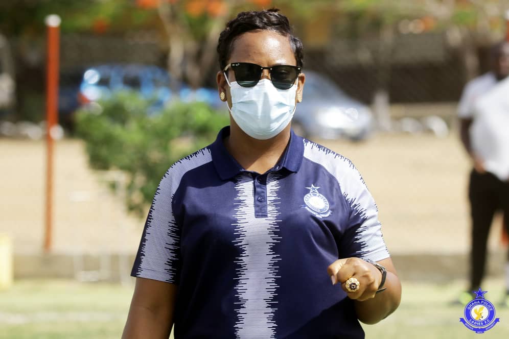 A beautiful 😍💓 'Good Morning' from our Chairperson 💙 <a href="/lydiadonkor13/">Lydia Yaako Donkor</a> 

#TeamPolice | #Polasfc ⚫🔵⚪