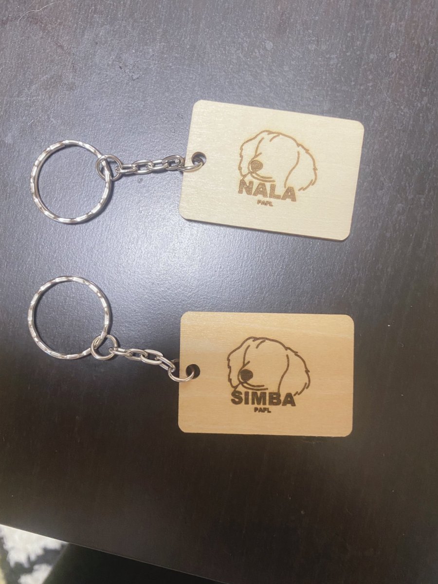 S N Reimi れいみ またまたうちの子グッズを作って貰った T Co Um5mhkkdcr Paflさんでシンバナラキーホルダー作ってもらいました このシンプルさが凄く好き どこにつけようかなぁ うちの子グッズ 愛犬 ダックス T Co