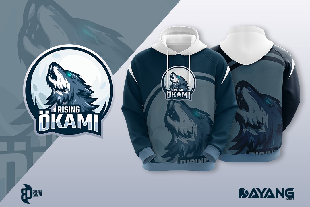 Destrogamer8's tweet photo. presentamos merchandising de @OkamiRising #sports #sportswear #esports #Jerseydesign #graphicstudio #graphicdesign #apparel #jersey #esportsjersey #like #camisetaspersonalizadas #gamers encargado de fabricar @DayangSport https://t.co/K6HFFRkMwC