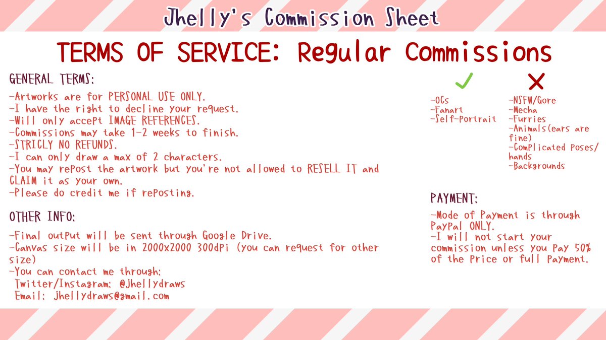 jhellydraws's tweet image. ✨ COMMISSIONS ARE OPEN ✨

HELLO I AM BACK FROM BEING HIATUS!! My 4th batch of commissions is finally open for 5 slots only!
DM me if interested~!

#commissionsopen #commissionme #artph #artphcommissions