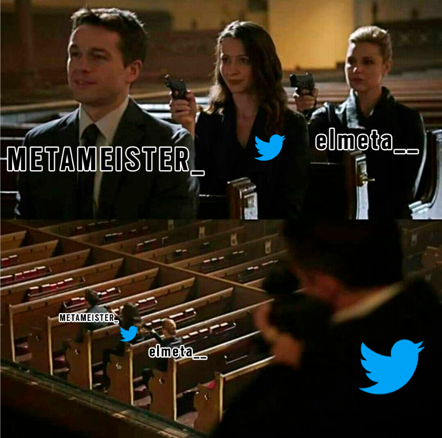 _elmeta__'s tweet photo. Tengo baneo de IP así que empiezo otra vez de 0
Ya me lo tengo que tomar a broma #FreeMeTa https://t.co/mS4jqoumB4