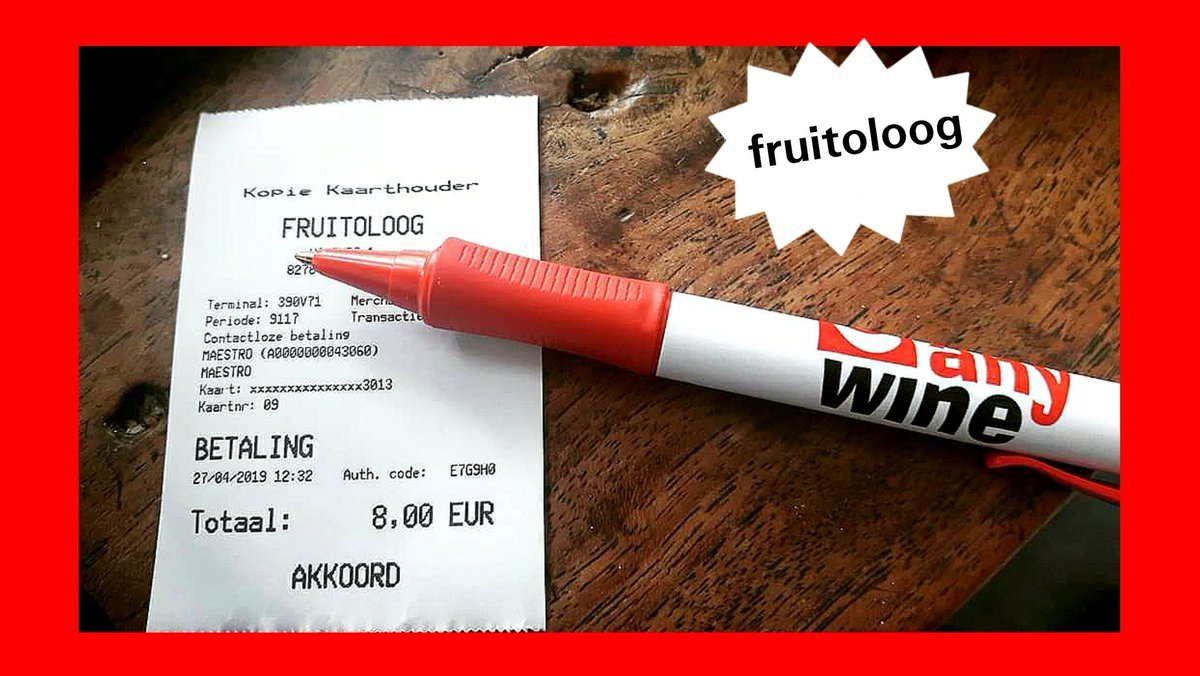 Vinoloog - Fruitoloog... toch een soort van hetzelfde! 🤣