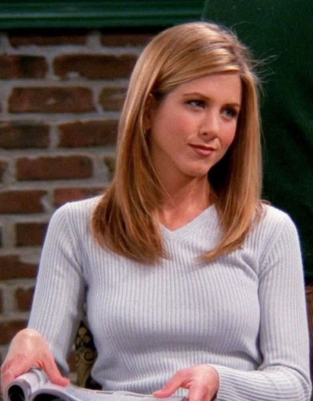 9. Jennifer Aniston as Rachel Green Her Legendary Hairstyle and role as Rachel Green in FRIENDS is why so many of us know this woman. Amazing talent.