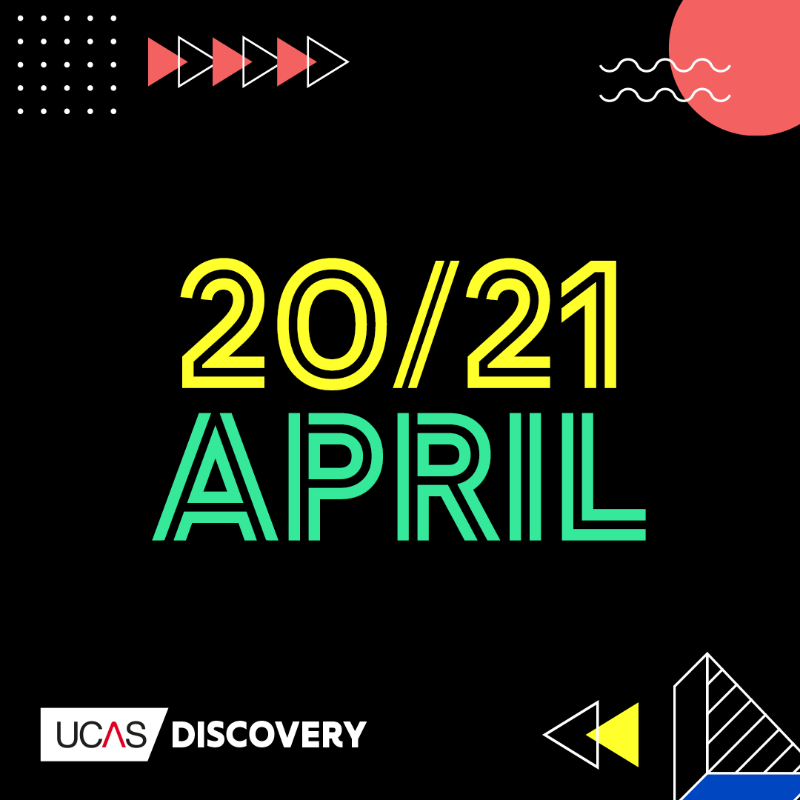 ucas_online's tweet photo. Your future starts here! 🔮

Join us next week at a UCAS/Discovery Day and meet over 100 unis, employers and colleges! 

🚨 Don't miss out, book your place now!