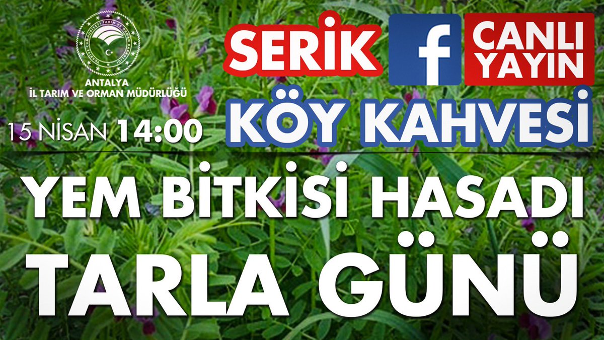 Antalya İl Tarım ve Orman Müdürlüğü tweet media